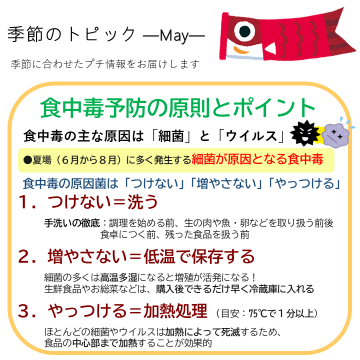 【🌺5月　コスモス通信🌺】