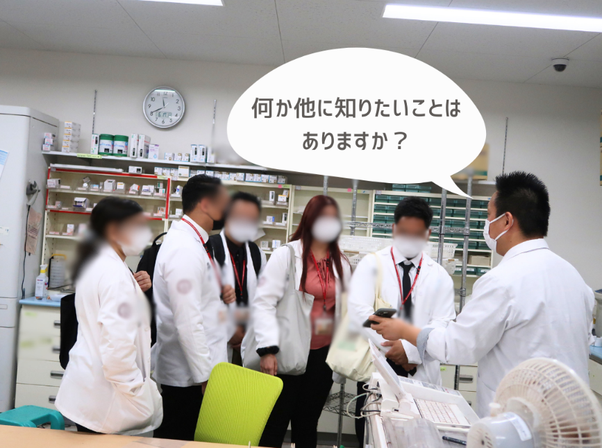 【🌎薬学部留学生　店舗見学🗾】